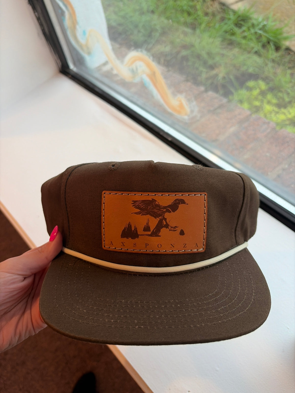 LEATHER PATCH HAT
