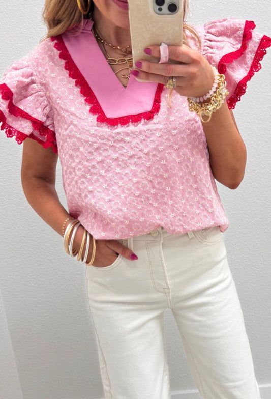 EMBROIDERED FLORAL